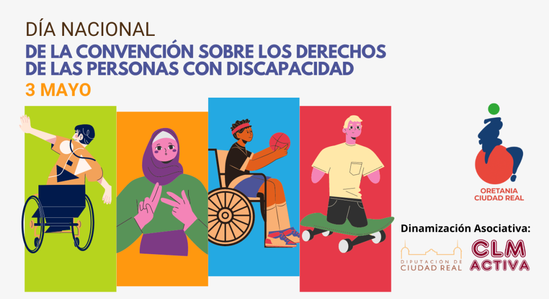 Celebramos el Día Nacional de la Convención Internacional sobre los Derechos de las Personas con Discapacidad de las Naciones Unidas junto a CLM ACTIVA