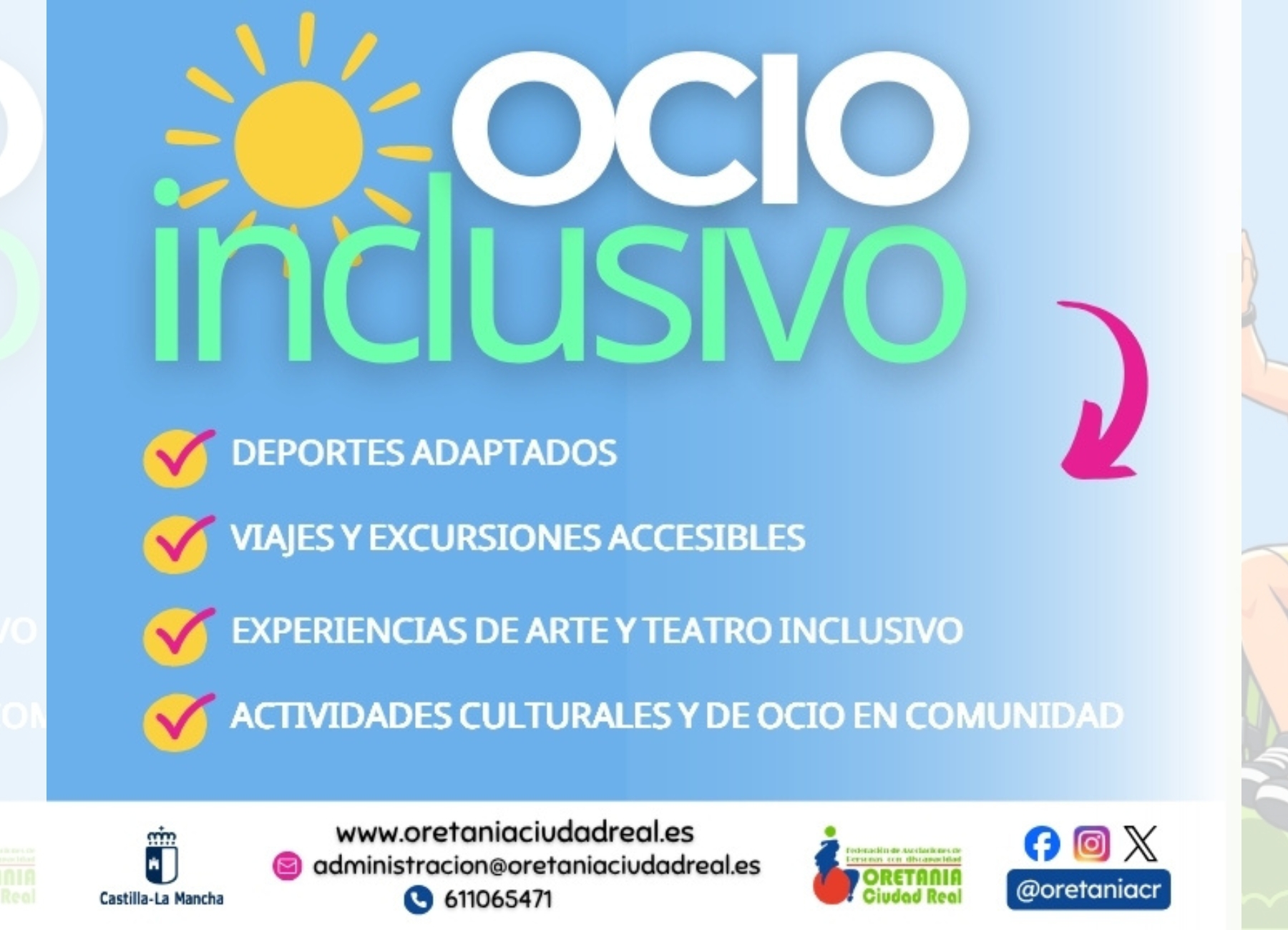 Oretania Ciudad Real consolida el ocio inclusivo como motor de participación y autonomía para las personas con discapacidad