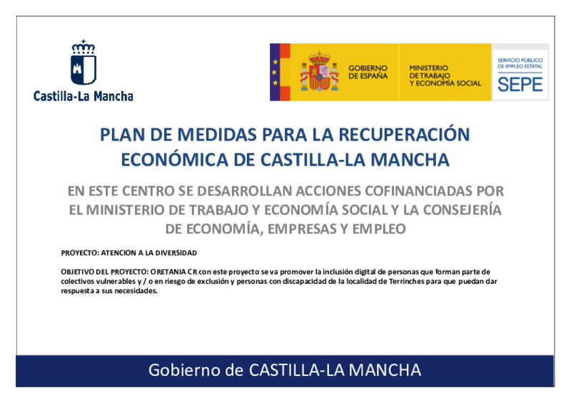 Plan de empleo 2021 - Oretania Ciudad Real